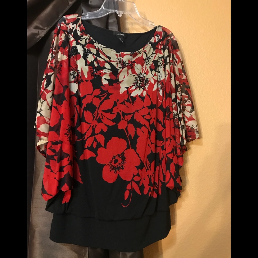 Alfani from Macy’s gorgeous blouse beaded detail!